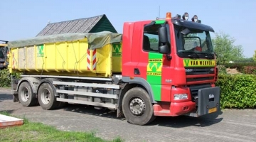 Vrachtwagen containerauto